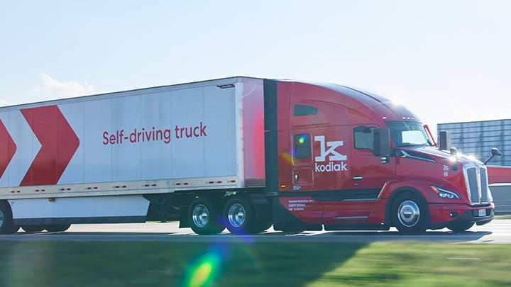 NXP and Kodiak Robotics Engineer the Future of Autonomous Trucking Image